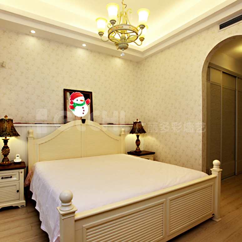 韓式藤蔓床頭背景